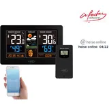 Infactory WLAN-Funk-Wetterstation XL-Farbdisplay