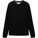 Tom Tailor 1038426 Basic Knit Pullover Black 2XL