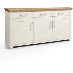 set one by Musterring Sideboard York Dekor Pino-Aurelio / Eiche Artisan