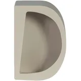 Woood Wandregal Noam aus Holz Creme, 35 cm