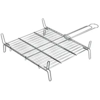 EDM Doppelgrill 50x50 Cm - Silver - One Size