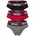 Slip Schwarz Grau Rot L