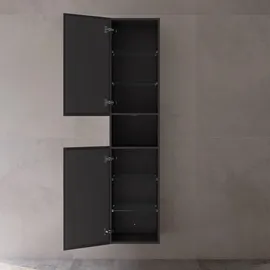 Keuco Stageline Hochschrank 40 x 180 cm Vulkanit/Glas