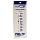 Brother ID 1438 Stempeletiketten Schwarz 24 St.
