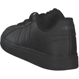 Adidas Grand Court Lifestyle Tennis Lace-Up Shoes Carbon Black / Carbon Black / Grey Six 33