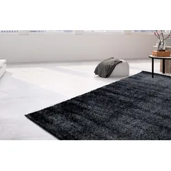 Teppich ARTE ESPINA "Swing 8100", grau (anthrazit), B:200cm H:43mm L:300cm, Polyester, Teppiche, Sehr weiche Haptik, vielfältig kombinierbar