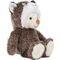 Schaffer knuddel mich! 5720 Plüsch Teddy Hoodiebär Husky Grau-beige