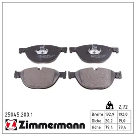 ZIMMERMANN Bremsbelagsatz, Scheibenbremse