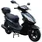 50 ccm 2,7 PS 25 km/h Schwarz mit Topcase