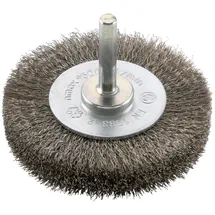 FORUM Rundbürste rostfrei 6 mm 50 mm gewellt