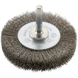 FORUM Rundbürste rostfrei 6 mm 50 mm gewellt