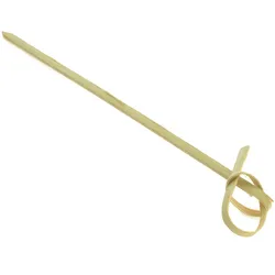 emissimo Bambus-Spieße mit Schleife  - Maße: L 100 mm -  100 Stück