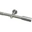 Ø 22 - 25 mm 100 - 190 cm edelstahl-optik