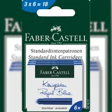 Faber-Castell 201621, blau Blau, Füllfederhalter, 18 Stück(e)