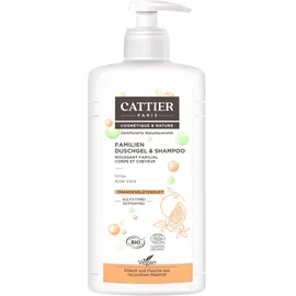Cattier Familien Duschgel & Shampoo Orangenblüte, Bio 500ml