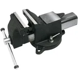 Kraftwerk Schraubstock Stahl 200 mm schwarz