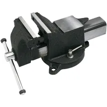 Kraftwerk Schraubstock Stahl 200 mm schwarz