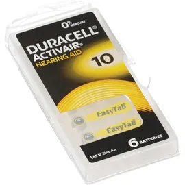 Duracell Activair Hörgerätebatterien 10 6 St.