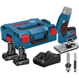Bosch GKF 12V-8 12 V / 2x 4,0 Ah Akku + Ladegerät inkl. 2x Fräser in L-Boxx
