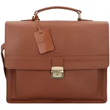 Burkely Vintage Scott Aktentasche Leder 38 cm braun