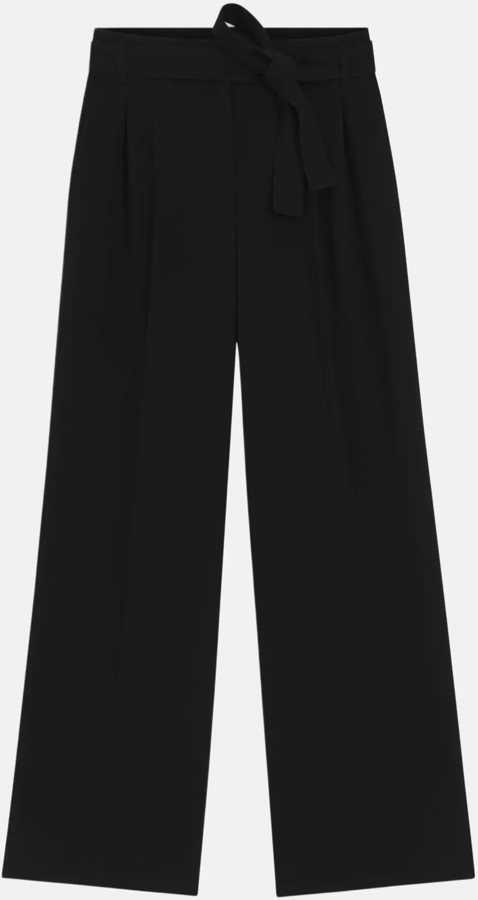 Wide-Leg Krepphose Tapiana Schwarz 44