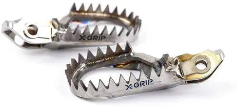 X-GRIP TITAN PIRANHAS Fußrasten V3 passend KTM, GASGAS, HQV - Standard