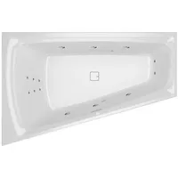 Riho Still Smart Eck-Badewanne, mit flow-System, Einbau, 170x110x50cm, mit