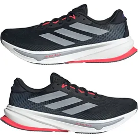 adidas Supernova Rise 2 Core Black / Halo Silver / Lucid Red 40 2/3