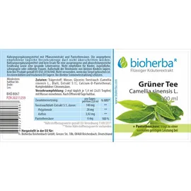 Bioherba Grüner Tee