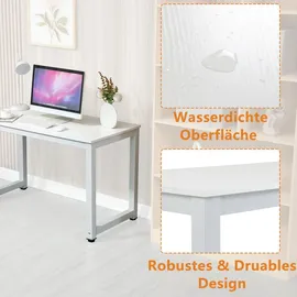 Thanaddo Schreibtisch 120 x 60 cm Weiß