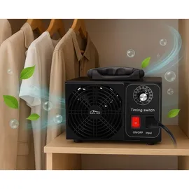 Mediatech Ozon Generator 60000 mg/h Schwarz