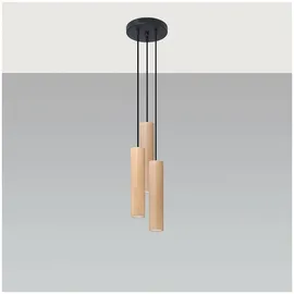 Sollux LINO 3-flg. 40 W 40 cm beige/schwarz