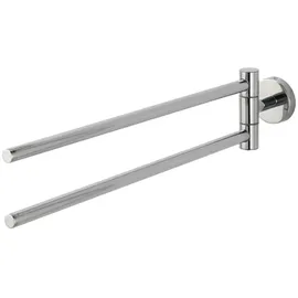 Wenko Handtuchhalter Bosio silber, glänzend, 1 St.