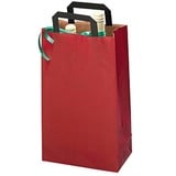 VP 50 VP Papier-Tragetaschen Topcraft rot 40,0 x 45,0 cm