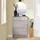 SoBuy Schuhschrank Schmal 80 x 108 x 25 cm mit Schublade braun