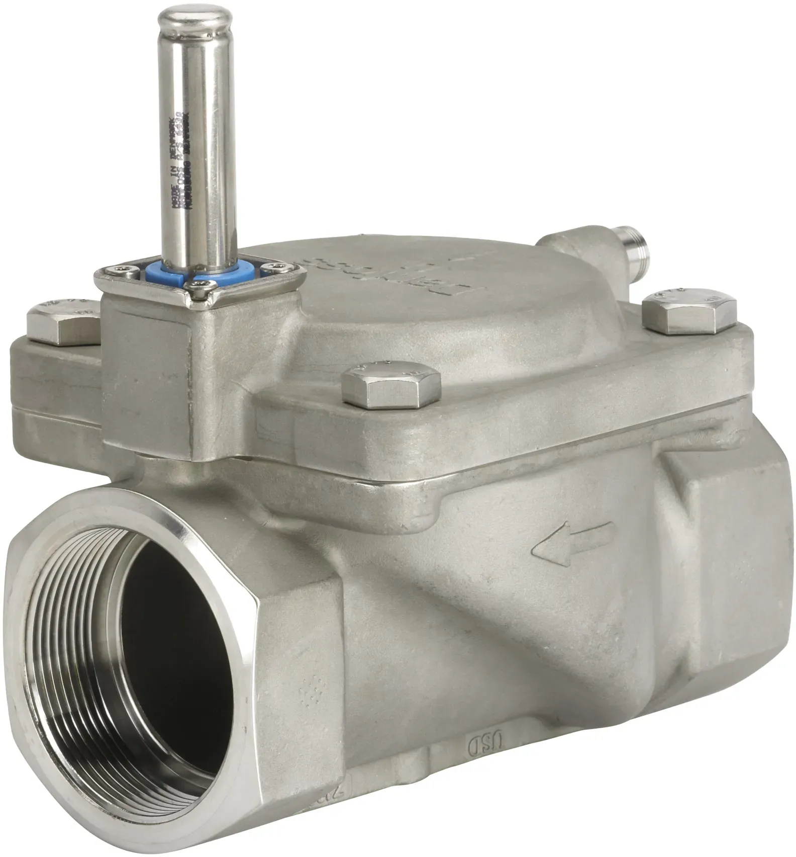 Danfoss Magnetventil, EV220BW, Edelstahl Kv 40,00 m3/h, NC, G, 2, EPDM