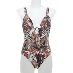 OLYMPIA Damen Badeanzug Badeanzug, braun, 40C