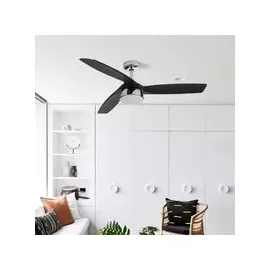 LUCCI AIR Bronx 132 cm Deckenventilator Chrom