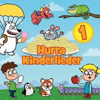 Hurra Kinderlieder. Tl.1, 1 Audio-CD CD
