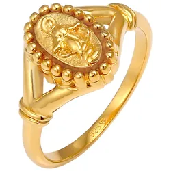 Elli Maria Madonna Symbol Glaube 925 Sterling Silber Ringe   Damen 