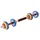 HMS Kurzhantel-Langhantelset Fitness SKC20 2x10kg