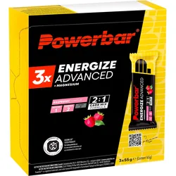 Energieriegel Powerbar Energize C2max Himbeere 3 × 55 g EINHEITSGRÖSSE