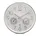 Wanduhr cm cm weiß