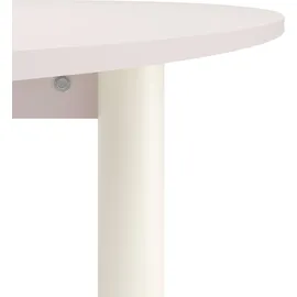 Tom Tailor Esstisch TOM TAILOR HOME "COLOR TABLE", weiß (light taupe 07, off, weiß 02, light taupe 07), B:120cm H:76cm T:120cm, Tische, Esstisch, Esstisch, 4-Fuß, 3 Größen, 3 Dekorfarben, 4 Fußfarben, ABS-Kante