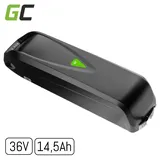 Green Cell EBIKEGCF01, Akku, Schwarz