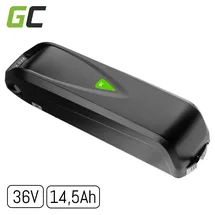 Green Cell EBIKEGCF01, Akku, Schwarz