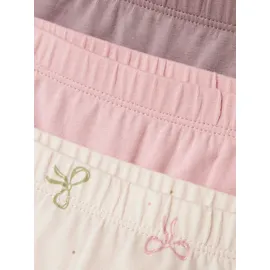 NAME IT Mädchen Nmftights 3P Barely Pink Bow Noos, Barely Pink, Numeric 92 EU - numeric_92