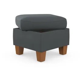 Home Affaire Stauraumhocker Caldera Polyester 58 x 48 x 58 cm Grau