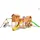 fungoo Spielturm Maxi Set Play Box 1,45 m Teak