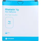 Bios Medical Services GmbH Biatain Ag Schaumverband 5x7cm nicht haftend